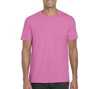 Gildan Mens Short Sleeve Soft-Style T-Shirt (S) (Azalea)