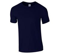 Gildan Mens Short Sleeve Soft-Style T-Shirt (XL) (Navy)