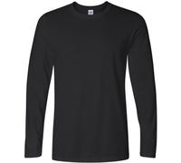 Gildan Men's Soft Style L/Sleeve T-Shirt, Black, XX-Large