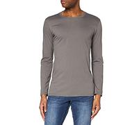 Gildan Men's Soft Style L/Sleeve T-Shirt, Grey (Charcoal), Large