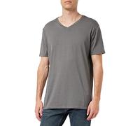 (2XL, Charcoal) Gildan Mens Soft Style V-Neck Short Sleeve T-Shirt
