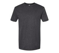 Gildan Men's Softstyle CVC T-Shirt in True Black | Size: Small Gildan True Black S