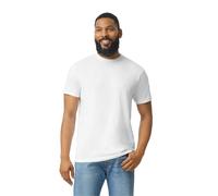Gildan Men's Softstyle CVC T-Shirt in White | Size: 4XL Gildan White 4XL