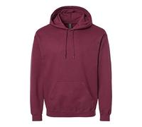 Gildan Mens Softstyle Hooded Sweatshirt, Maroon, 4XL
