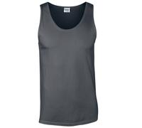 Gildan Men's Softstyle Tank Top in Charcoal | Size: Medium Gildan Charcoal M