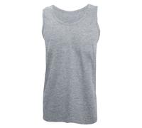 Gildan Men's Softstyle Tank Vest Top in Grey | Size: Medium Gildan Grey M
