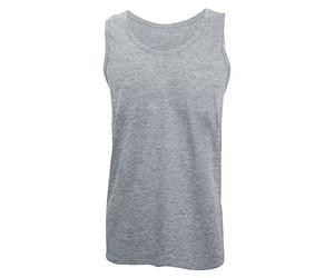 Gildan Mens Softstyle® Tank Vest Top (L) (Sport Grey)
