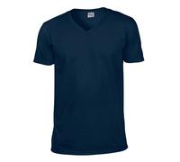Gildan Men's Softstyle V Neck T-Shirt in Navy | Size: 2XL Gildan Navy 2XL