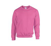 Gildan Men's Sweatshirt Adult 50/50. Crew Neck Sweat/18000, Azalea, L, Purple, L