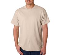 Gildan Men's T-Shirt beige sand Medium