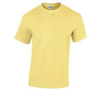 Gildan Men's T-Shirt yellow Medium