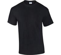 Gildan Mens Ultra Cotton Short Sleeve T-Shirt (5XL) (Black)