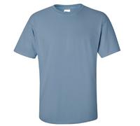 Gildan Men's Ultra Cotton Short Sleeve T-Shirt in Mid Blue | Size: 2XL Gildan Mid Blue 2XL