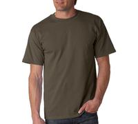 Gildan Men's Ultra Cotton T-Shirt – Short Sleeve – Olive – Size L
