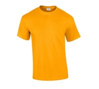Gildan Men's Ultra Cotton T-Shirt in Gold | Size: Small Gildan Gold S