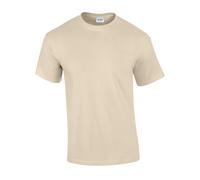 Gildan Men's Ultra Cotton T-Shirt in Light Sand | Size: Small Gildan Light Sand S