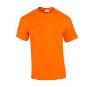 Gildan Men's Ultra Cotton T-Shirt in Orange | Size: Medium Gildan Orange M