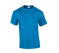 (S, Sapphire Blue) Gildan Mens Ultra Cotton T-Shirt