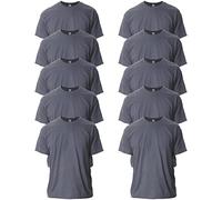 GILDAN Men's, Ultra Cotton T-Shirt, Style G2000, Dark Heather, XXL