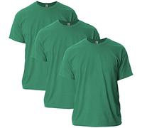 Gildan Men's Ultra Cotton T-Shirt, Style G2000, Multipack, Kelly Green (3-Pack), 3XL (Pack of 3)