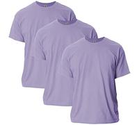 Gildan Men's Ultra Cotton T-Shirt, Style G2000, Multipack, Orchid (3-Pack), XL (Pack of 3)