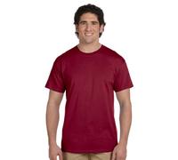 Gildan Men's Ultra Cotton Tee Extended Sizes, Antique Cherry Red, XX-Large