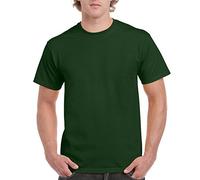 Gildan Men's Ultra Cotton Tee Extended Sizes, Forest Green, XX-Large