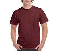 Gildan Men's Ultra Cotton Tee Extended Sizes, Maroon, XXXX-Large