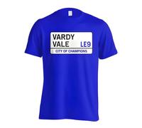 Gildan Men's Vardy Vale - Leicester Street T-Shirt (Blue) in Blue | Size: Small Gildan Blue S