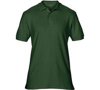 GILDAN Premium Cotton Double Knit Polo - Forest Green - XL