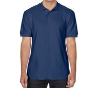 Gildan Premium Cotton Adult Double Piqu Polo Extra Large Navy Blue