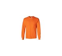 Gildan Soft Style L/Sleeve Men's T-Shirt, (Orange Security), XL