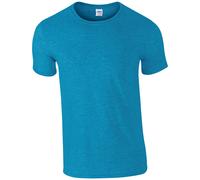 Gildan Softstyle 64000 - Mens Plain T-Shirt Adult Lightweight Ringspun Tee