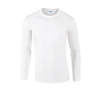 Gildan Softstyle® Adult Long Sleeve T-Shirt Brand White