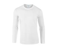 Gildan Softstyle® Adult Long Sleeve T-Shirt Brand White