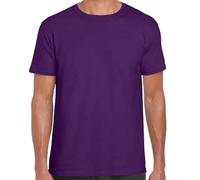 Gildan Softstyle Adult T-Shirt 2XL Purple