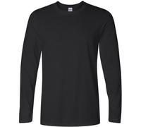 Gildan Softstyle Long Sleeve T-Shirt, Black, 2XL