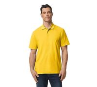 Gildan Softstyle Mens Double Pique Polo Shirt with Contoured Collar - Daisy, Size S