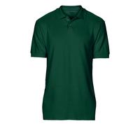 (S, Forest Green) Gildan Softstyle Mens Short Sleeve Double Pique Polo Shirt
