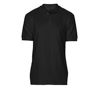 Gildan Softstyle Mens Short Sleeve Double Pique Polo Shirt (M) (Black)