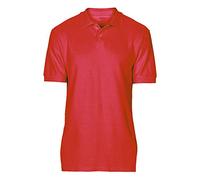 Gildan Softstyle men's short-sleeved double pique polo shirt., red, XL
