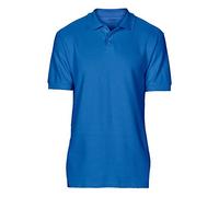 Gildan Softstyle men's short-sleeved double pique polo shirt., Royal Blue, XL