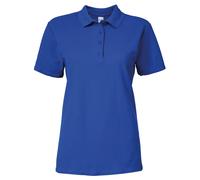 Softstyle Short Sleeve Double Pique Polo Shirt Gildan Royal L
