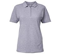 Gildan Softstyle Womens/Ladies Short Sleeve Double Pique Polo Shirt (M) (Sport Grey)