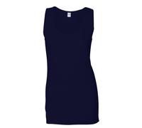 Gildan Softstyle Womens Tank Top Ladies Plain Soft Cotton Sleeveless Vests