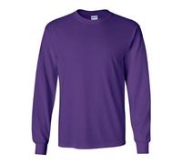 Gildan Ultra Cotton 6 oz. Long-Sleeve T-Shirt (G240) PURPLE - Purple -