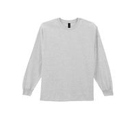 Gildan Adult Long Sleeve T-Shirt Ultra Cotton – Ash Grey, L