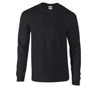 Gildan Ultra Cotton Adult Long Sleeve T-Shirt - Black