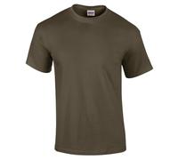 Gildan Ultra Cotton Adult T-Shirt, Military Green, L
