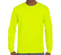 Gildan Ultra Cotton Long Sleeve Mens Unisex Crew Neck Tee T-Shirt S - 5XL